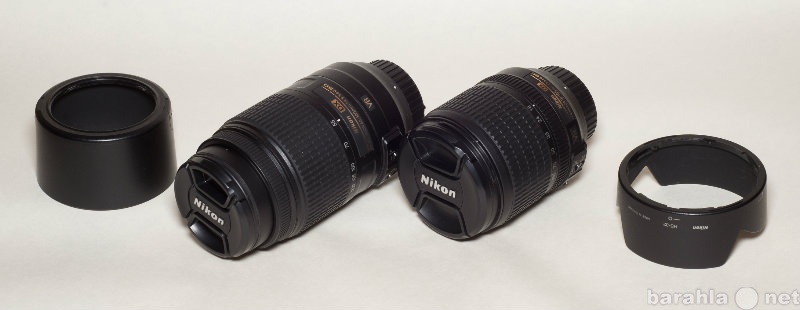 Продам: DX Объективы Nikon (18-105mm и 55-300mm)