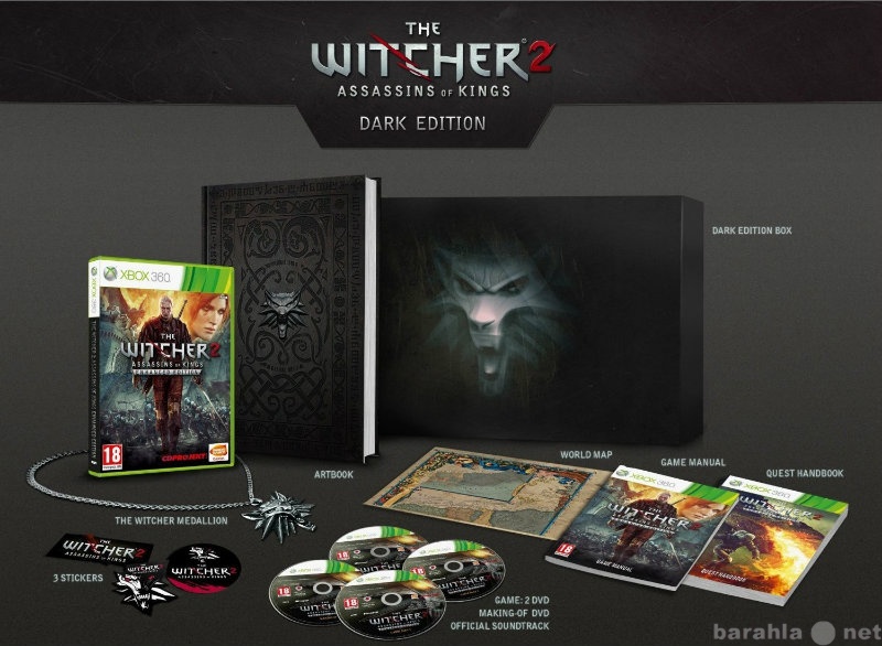 Продам: Witcher 2 Enhanced Edition для Xbox 360