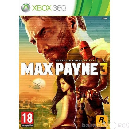 Продам: Max Payne 3 на Xbox 360 , новый