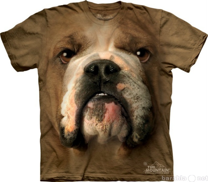 Продам: 3D футболку с Бульдогом!