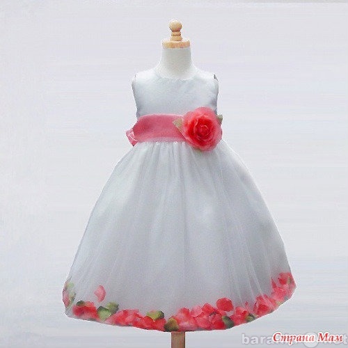 Продам: Американское платье с лепестками роз