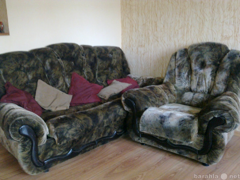Продам: диван+кресло