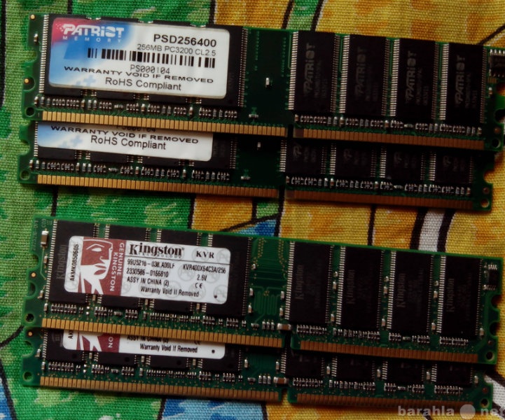 Продам: Оперативная память озу DDR 256MB PC3200