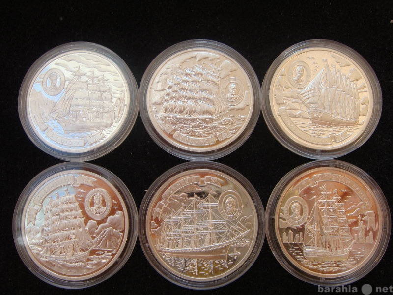 Продам: набор серебряных монет островов Кука (1)