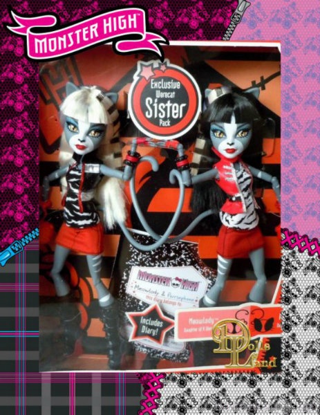 Продам: Кукла Мяулоди и Пурсифона Monster High М