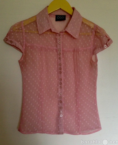 Продам: Летняя розовая блузка, 42-44
