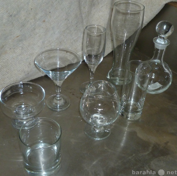 Продам: Бокалы, фужеры,стаканы (стекло)
