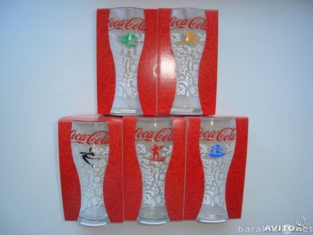 Продам: Стаканы Coca-cola Sochi 2014