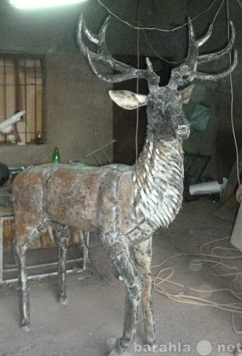 Продам: Кованая скульптура"Лесной олень&amp