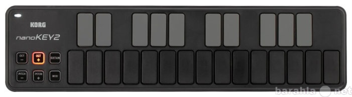 Продам: мини midi-клавиатура KORG nanoKEY2