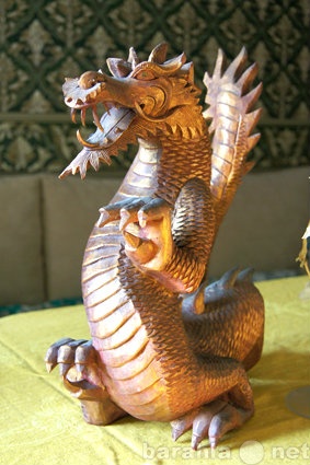 Продам: Деревяный дракон из Бали (40 см высота)