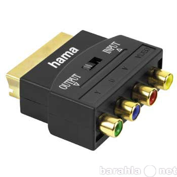 Продам: Переходник SCART(In/Out) - S-Video,3 RCA