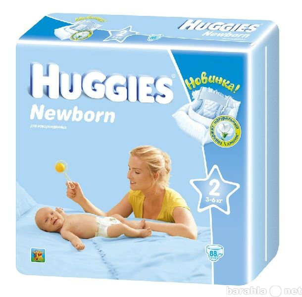 Продам: Подгузники Huggies Newborn 2 (3-6 кг)