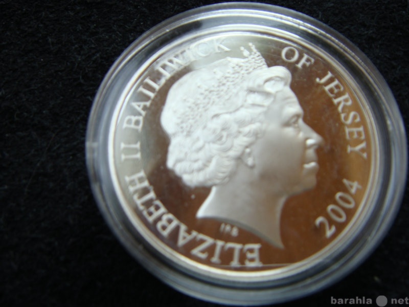 Продам: серебряная монета о-ва Джерси (1)