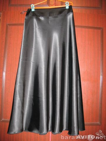 Продам: юбка атласная  длинная б/у р 42-44
