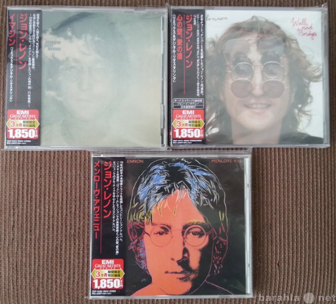 Продам: John Lennon, 3 CD, japan (япония)