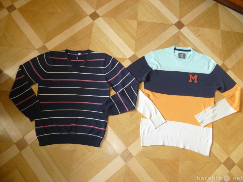 Продам: Два мужских полосатых джемпера пуловера