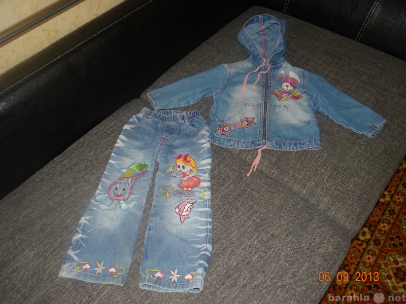 Продам: Джинсовая курточка и джинсы
