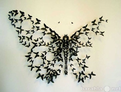 Продам: Объемные декоративные бабочки