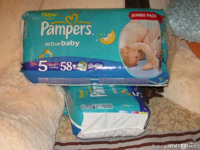 Продам: Подгузники Pampers Active Baby 11-18кг 1