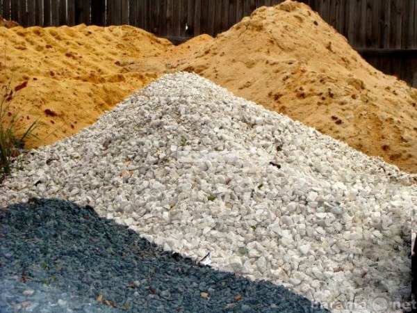 Продам: Песок, щебень, керамзит, цемент, бетон