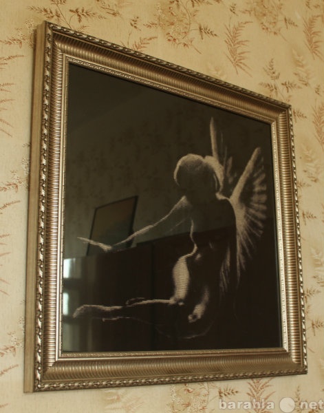 Продам: Картина-вышивка "Ангел-хранитель&qu
