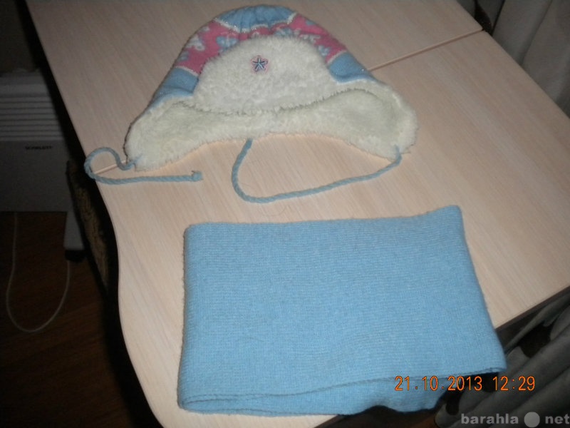 Продам: зимний комплект шапку и шарф