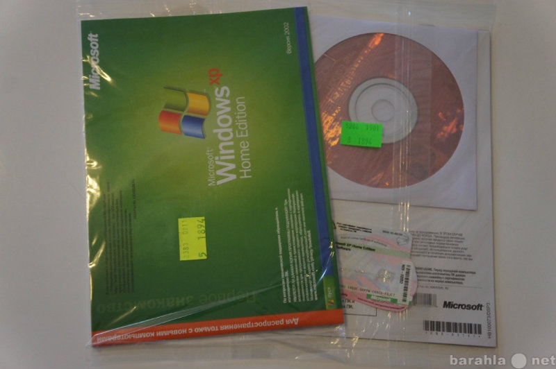 Продам: Microsoft Windows XP Home Edition Рус.