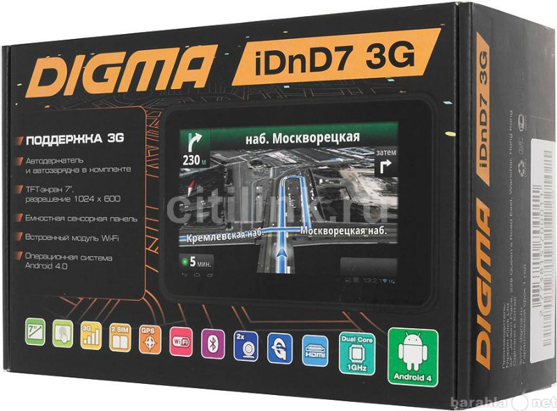 Продам: 7" Digma iDn7 + 3G Планшет