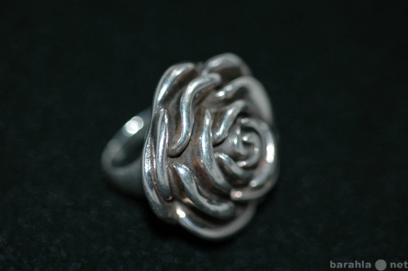 Продам: Кольцо "Роза" 3Д серебро