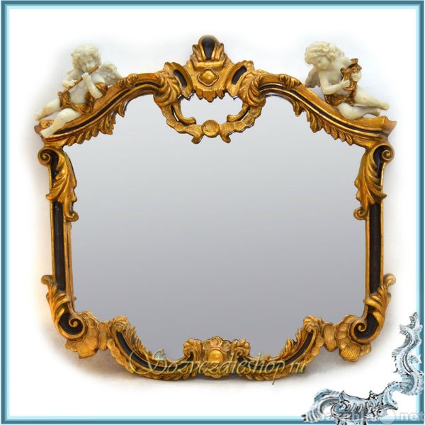 Продам: Зеркало настенное в стиле Рококо,мрамор.