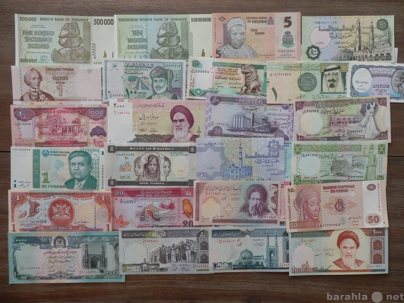 Продам: Банкноты мира более 500 шт