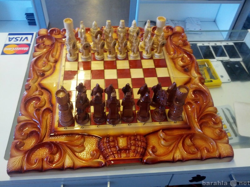 Продам: Продам шахматы нарды ручной работы.