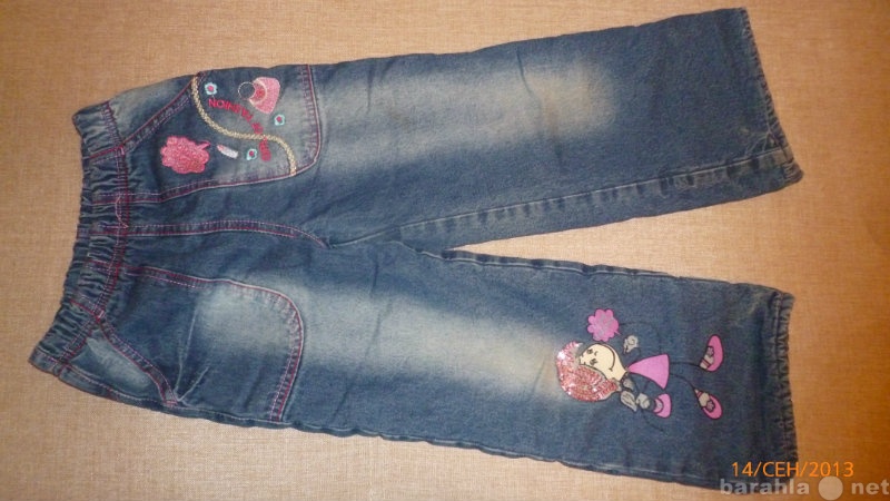 Продам: Утепленные джинсы на 5 лет