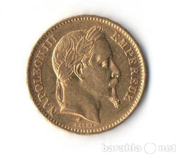 Продам: 20 Франков золото 1868 наполеон III