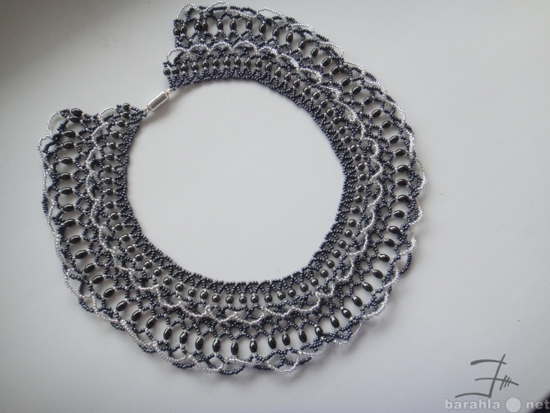 Продам: ожерелье с гематитовыми бусинами