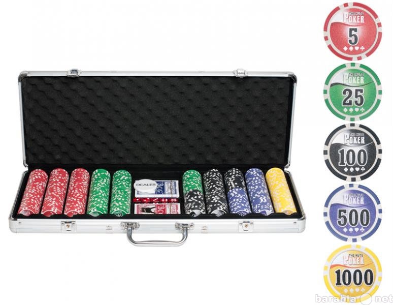 Продам: Набор для покера nuts на 100-500 фишек