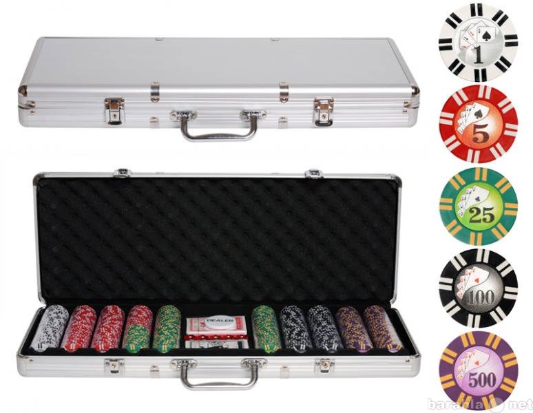 Продам: Набор для покера Royal Flush 100-500 фиш