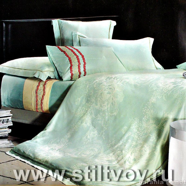 Продам: Постельное белье из бамбука зеленое