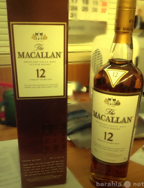 Продам: Виски Macallan Fine Oak 12 Years Old