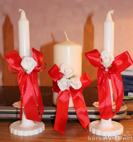 Продам: Набор свадебных свечей "Домашний оч