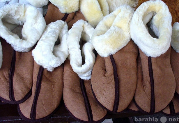 Продам: Чуни,тапочки из натуральной Кубан шкуры