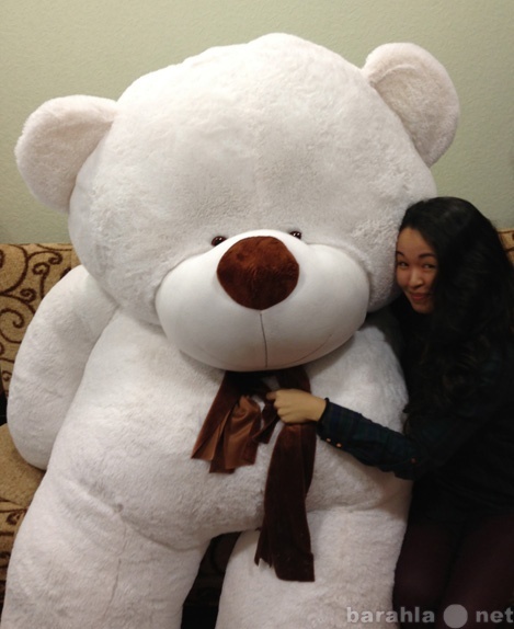 Продам: Огромный медведь (Белый 220 см)