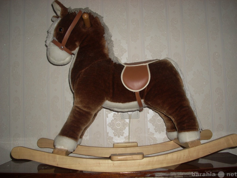 Продам: конь-качалка коричневый