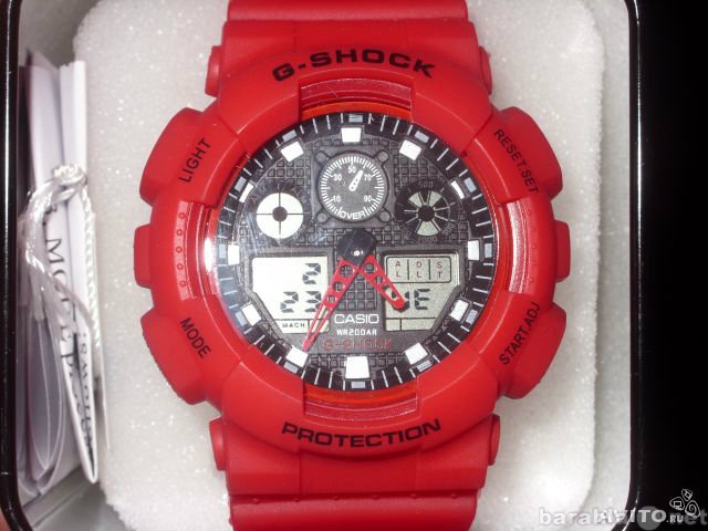 Продам: Часы Casio G-Shock красные (Акция)