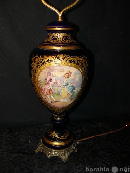 Продам: Севр. Ваза – лампа. 19 век. 72 см.