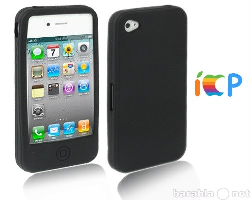 Продам: Чехол силик. черный iPhone 4/4S