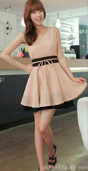 Продам: Черно-розовое платье