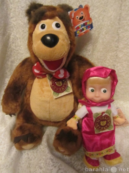Продам: игрушки мульти-пульти Маша и Медведь