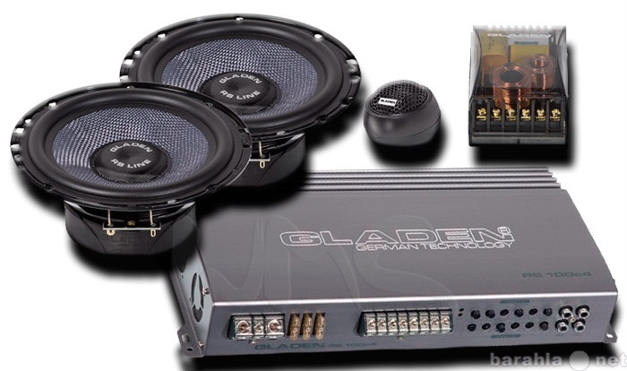 Продам: Gladen Audio RS-165-4 + RS100c4 (новое)